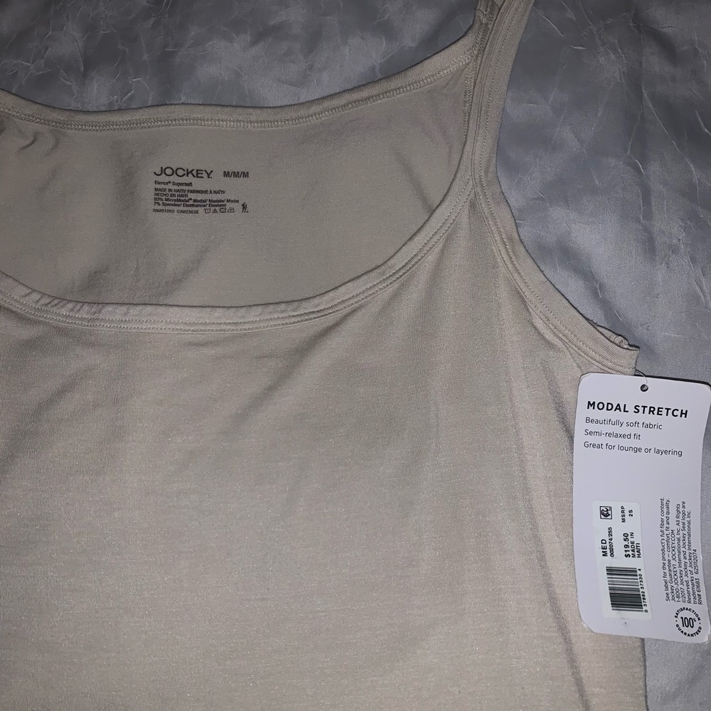 Jockey cami NWT super soft beige size L